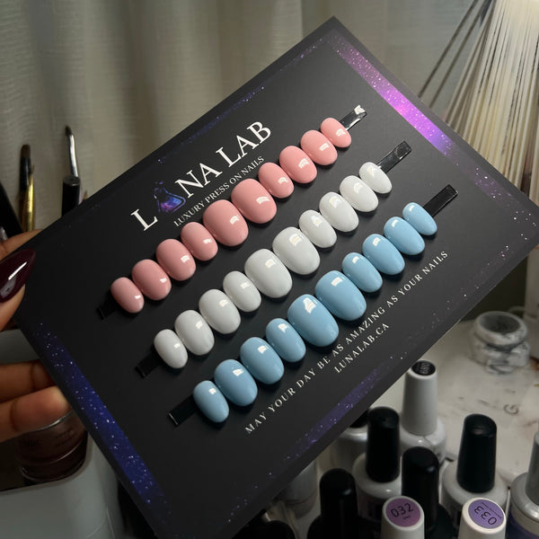 Solid Colour Bundle – XS Oval | Shades: Yesica, Snow Bare, Toronto