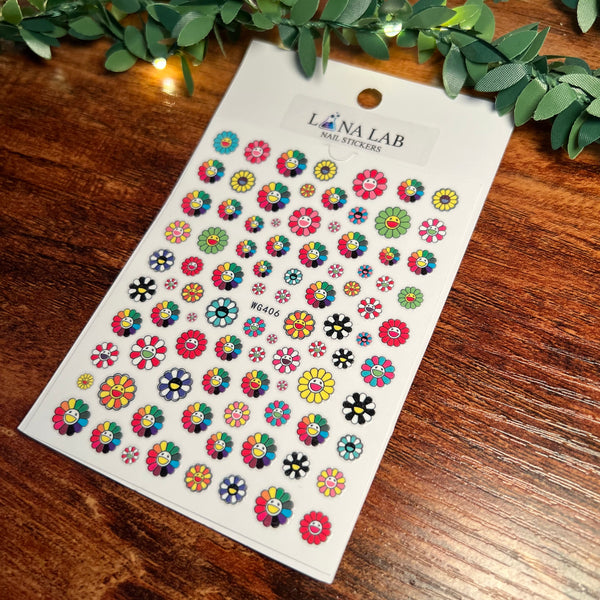 Takashi Murakami Nail Stickers