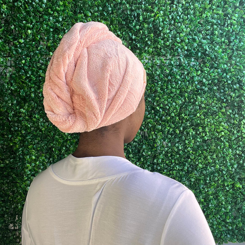Pink Sand - Microfibre Towel Turban