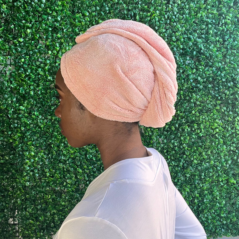 Pink Sand - Microfibre Towel Turban