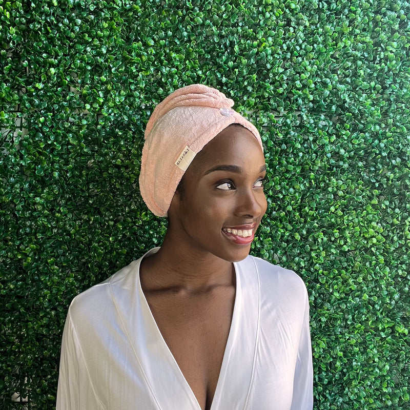 Pink Sand - Microfibre Towel Turban