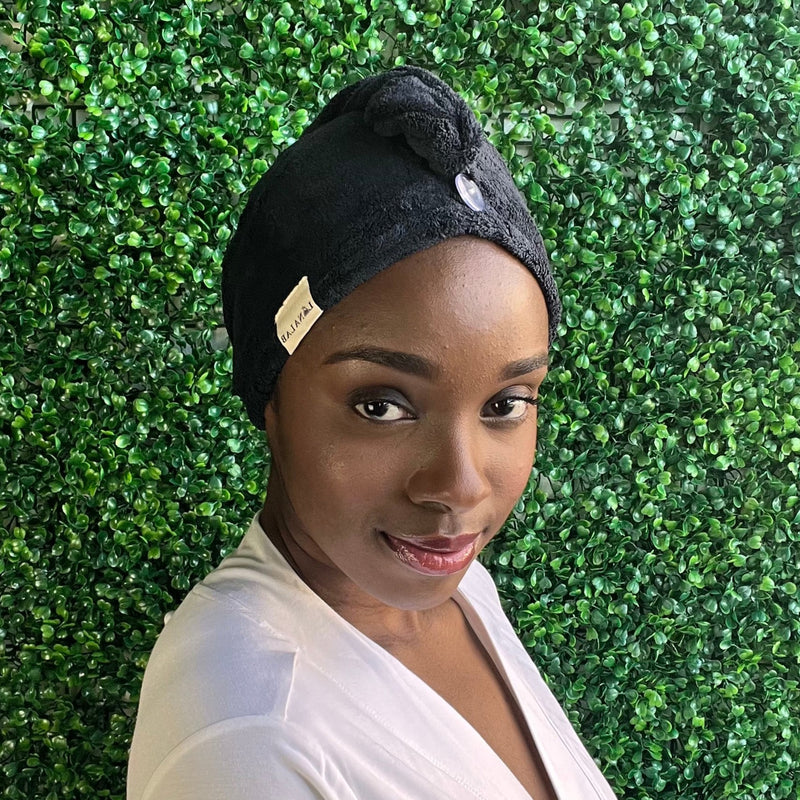 Midnight - Microfibre Towel Turban