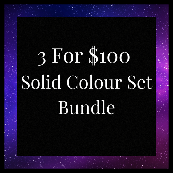 3 for $100 Solid Colour Bundle